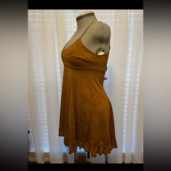 BCBGMaxazaria faux suede dress - Picture 5 of 16